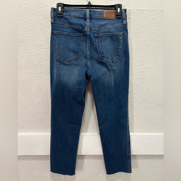 MadeWell 10" Roadtripper Skinny Raw Hem Ankle Jeans Size 26 - Picture 4 of 8